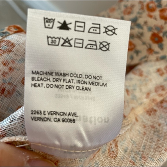 Reformation Denver linen Dress  fairy size 2 authentic - Picture 10 of 14